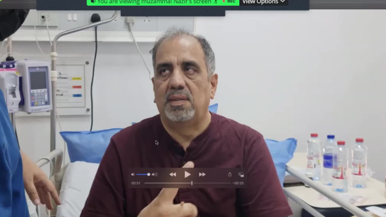 A patient with dysphagia