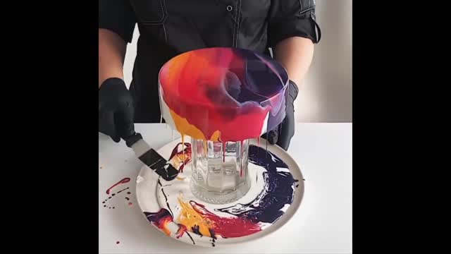 Most Satisfying Mirror Glaze Cake Decorating Compilation