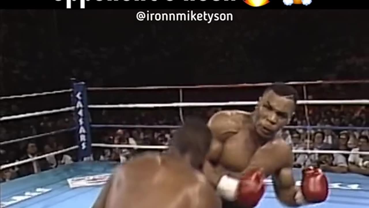 Mike Tyson nearly broke his opponents neck