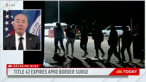 You claim that the border is not open, but there is a group of individuals being released
