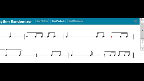 23rd Ryme Sequence ☼ 2312x1024 Pitch G Octave 0 to 7 Tempo 46 / 238