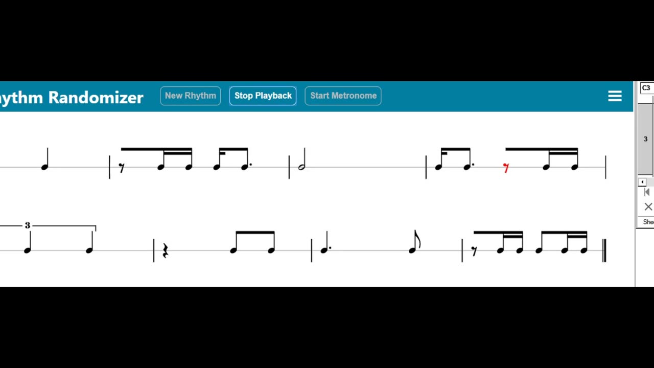 23rd Ryme Sequence ☼ 2312x1024 Pitch G Octave 0 to 7 Tempo 46 / 238