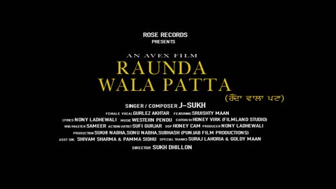 Raunda Wala Patta (Full video ) J-Sukh
