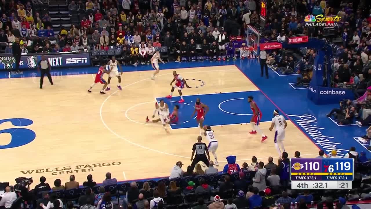 INSANE COMEBACK! Los Angeles Lakers vs Philadelphia 76ers Final Minutes ! 2022-23 NBA Season