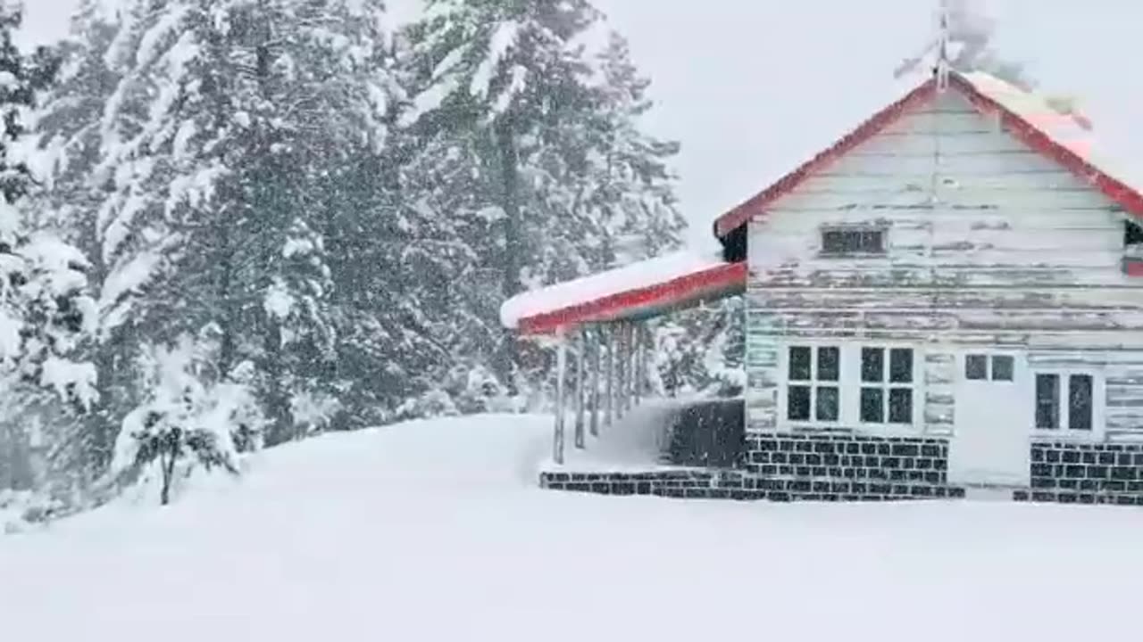 Sattu Bangla view in winter