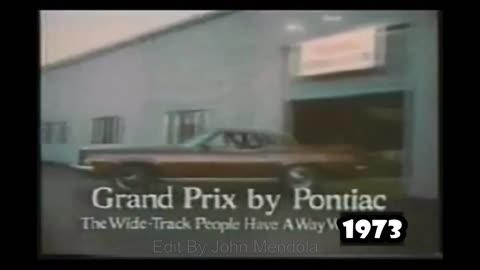 1973 Pontiac Grand Prix Commercial in Black & White and Color