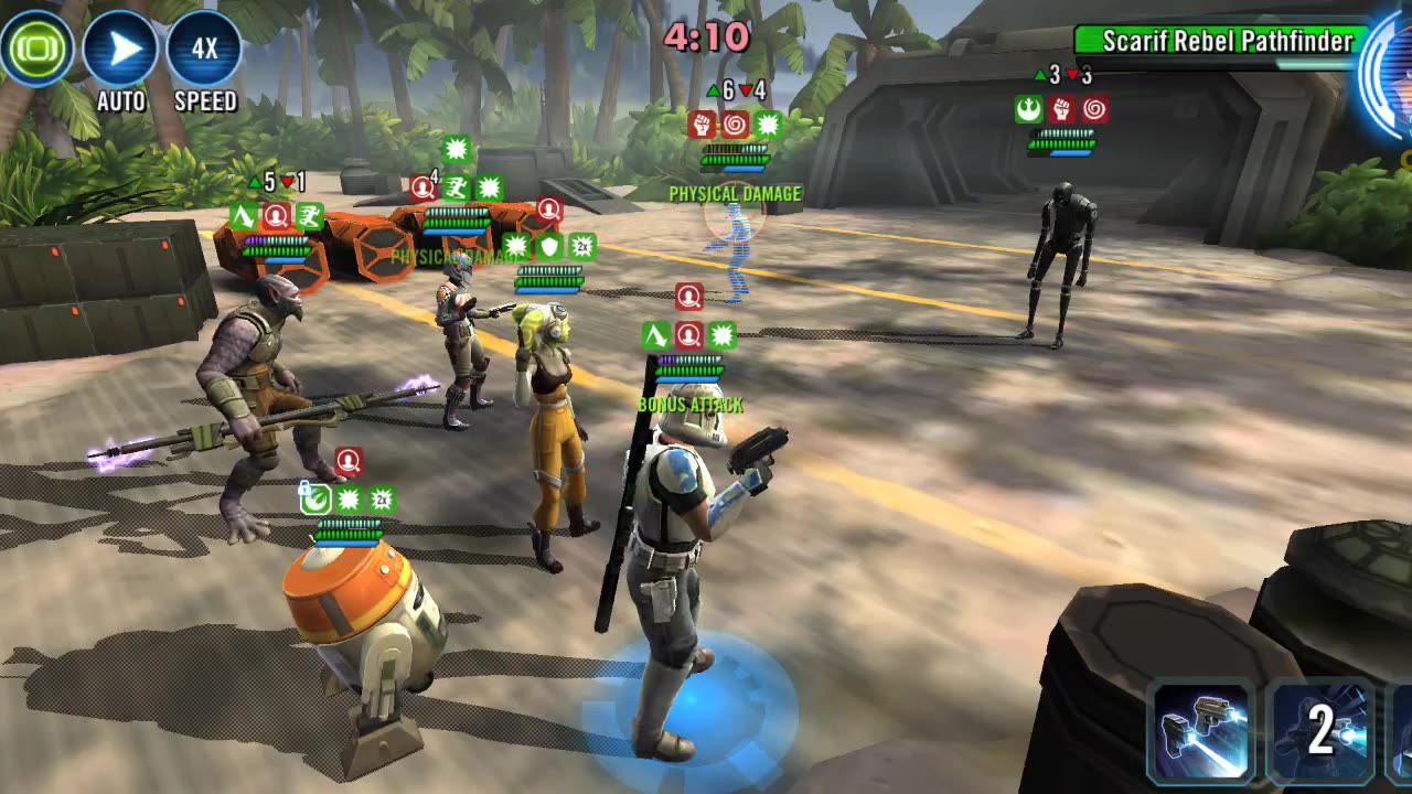 SWGOH - Phoenix vs Admiral Raddus - Grand Arena