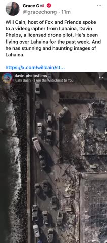 Drone Footage Lahaina Hawaii