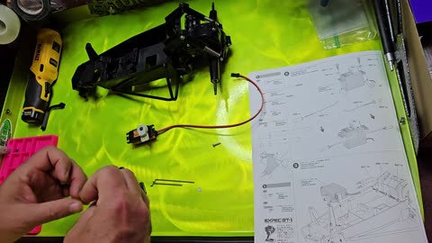 Tamiya Grasshopper Candy Green Edition Kit Build EP07
