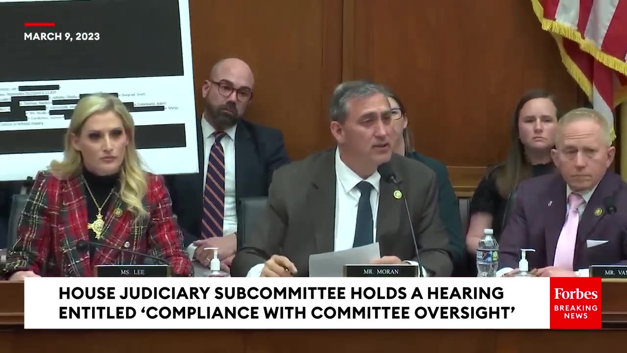 House Judiciary Subcommittee Holds A Hearing Entitled ‘Compliance With Committee Oversight’