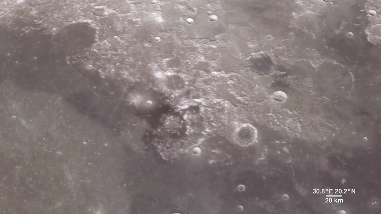 Tour Of Moon In 4K