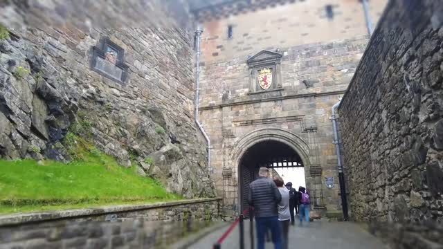 Most of the castle's buildings were destroyed