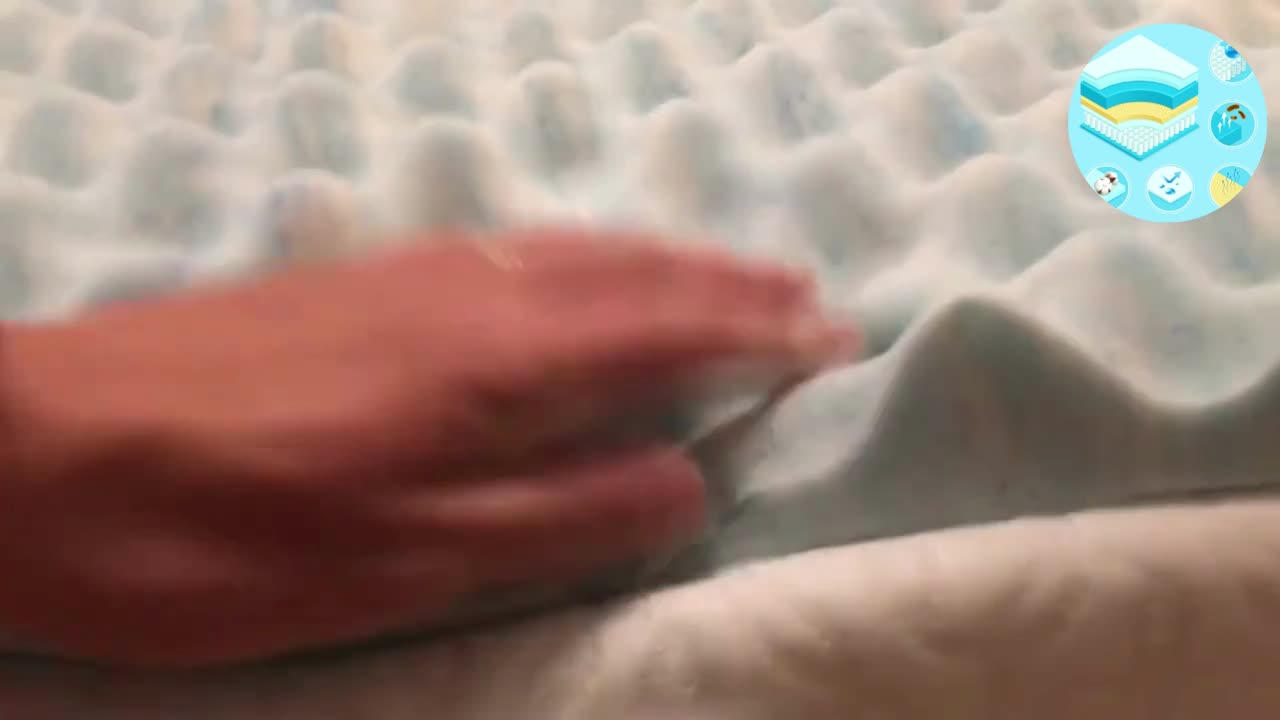 SwirlGel Memory Foam