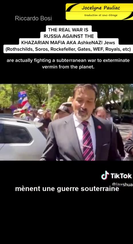 Riccardo Bosi, ancien lieutenant-colonel de l'armée nous parle de la mafia Khazare