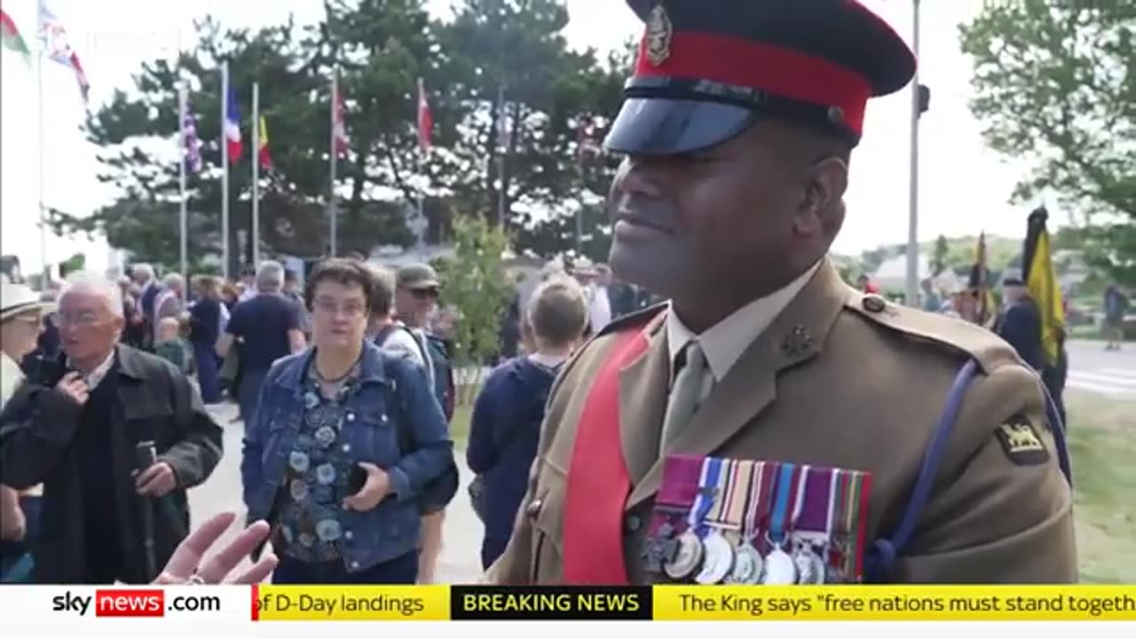 World leaders join veterans in Normandy for the 80th anniversary of D-Day Sky News