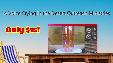 A Voice Crying In The Desert Outreach Swag