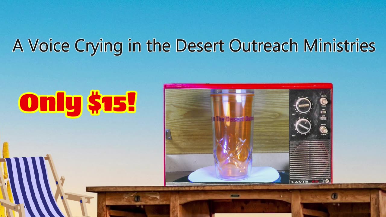 A Voice Crying In The Desert Outreach Swag