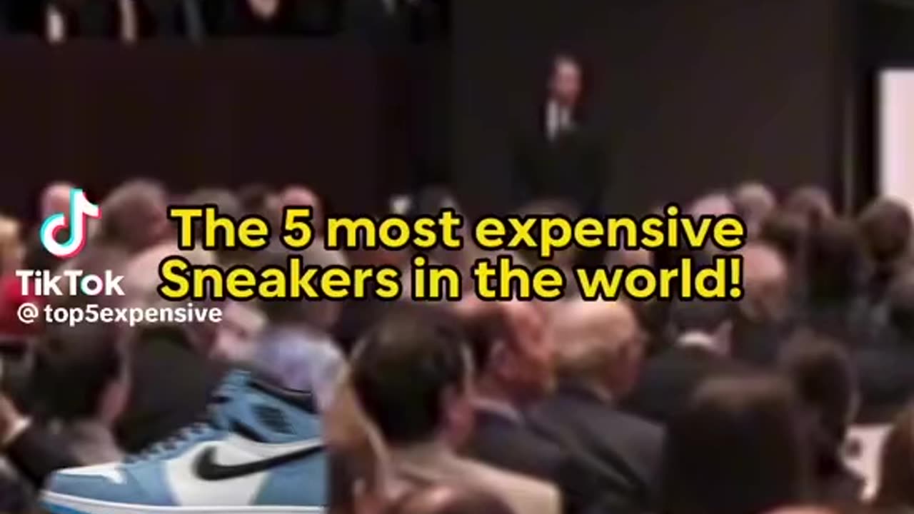 5 most expensive sneakers