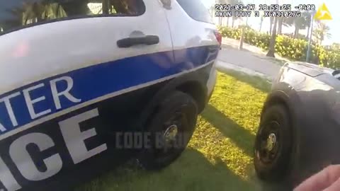 Handcuffed Teen Flees from Police Car - It Doesn't End Well