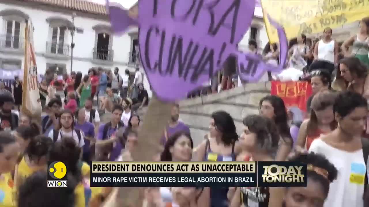 Minor rape victim receives legal abortion in Brazil, President denounces act as unacceptable | WION