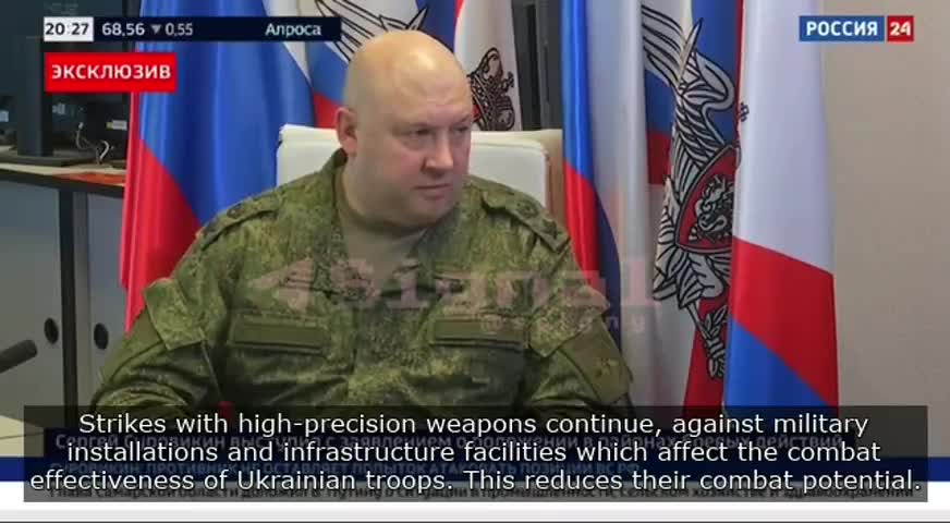 INTERVIEW WITH RUSSIAN GENERAL OF THE ARMY SERGEI SUROVIKIN [FULL, ENG SUBS]