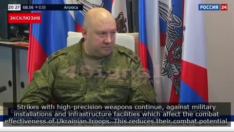 INTERVIEW WITH RUSSIAN GENERAL OF THE ARMY SERGEI SUROVIKIN [FULL, ENG SUBS]