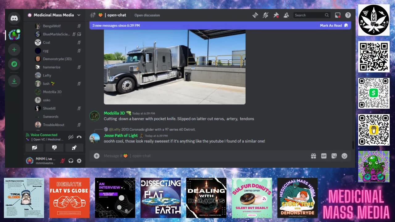 Discord Flat Earth Debate 24/7 Live