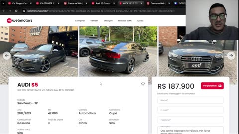 ENTRE 2 CARROS - KIA STINGER GT X AUDI S5 SPORTBACK - ESSES É SÓ PRA QUEM GOSTA DE CARRO