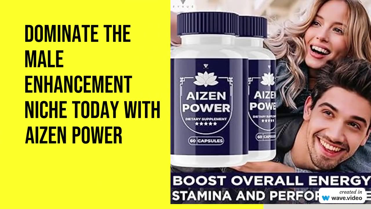 Aizen Power: Dominate The Male Enhancement Niche Today with Aizen Power Supplements