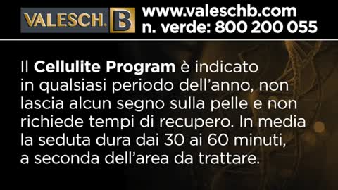 Programme Anti Cellulite-Un protocollo esclusivo hi tech per la Cellulite-ValeschB