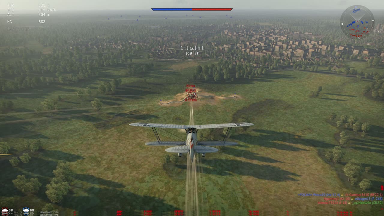 War Thunder | Germany | He 51 A-1 | He 51 B-1 | HD