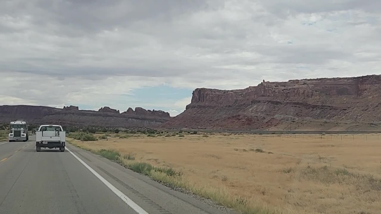 Driving to Moab