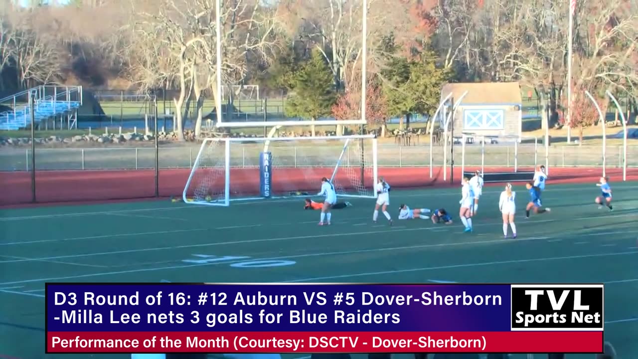 Performance of the Month: Dover-Sherborn's Milla Lee nets 3 goals in Round of 16