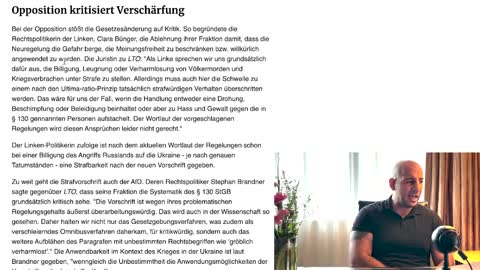 Meinungsfreiheit ade´