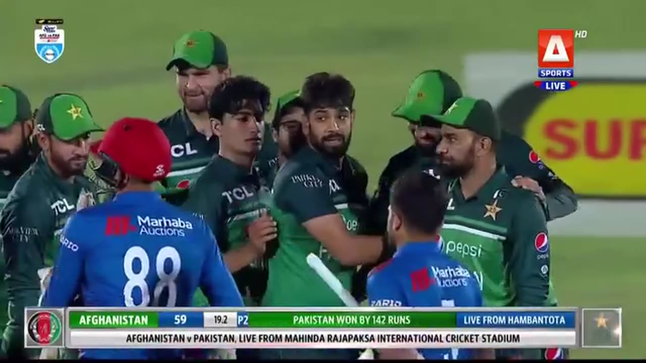 Pakistan vs Afghanistan 1st ODI 2023