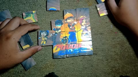 Boboiboy Galaxy Assembly Puzzle