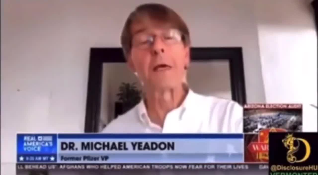 Michael Yeadon speaks out! Be Aware!