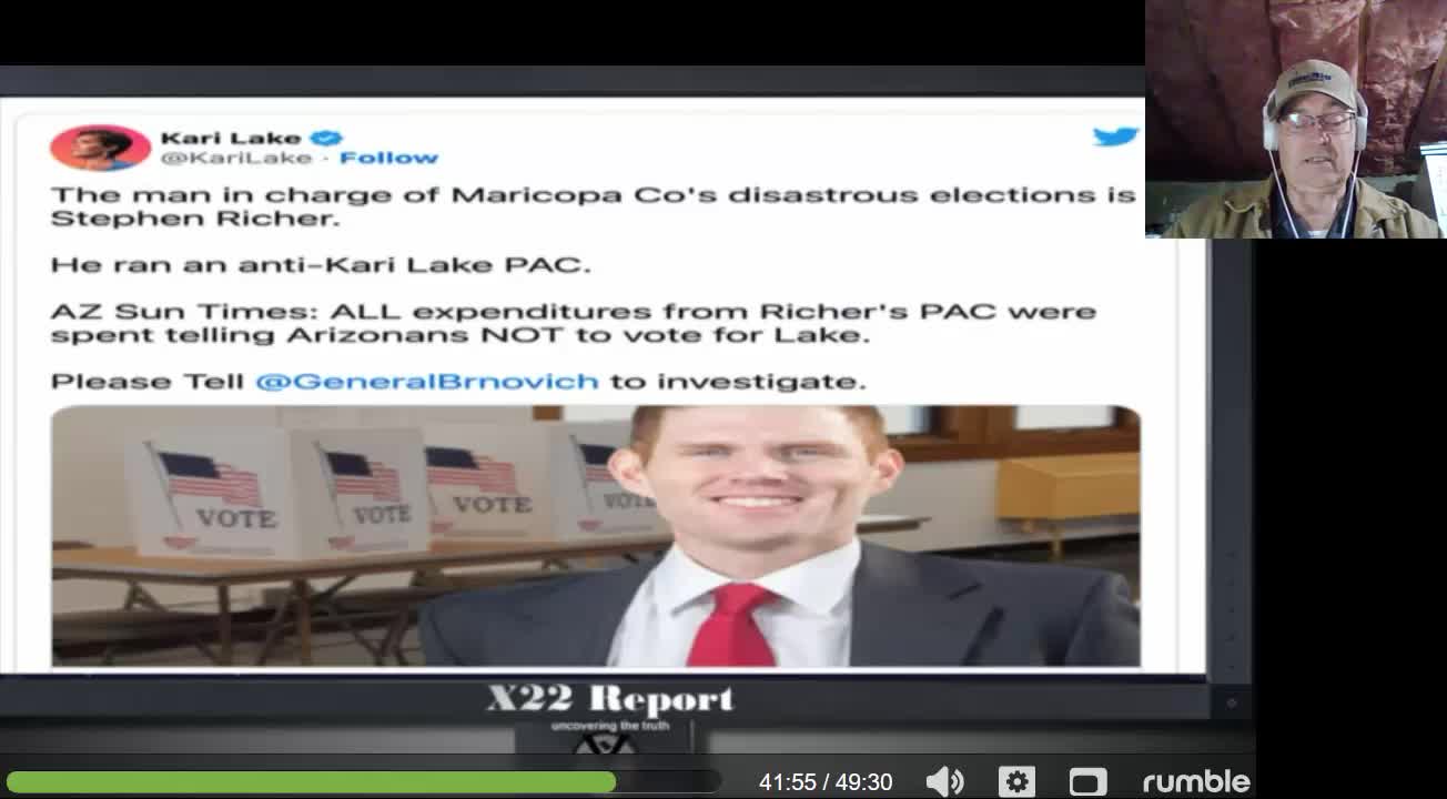 AZ Kari lake and Voting Scams - PAC Against Her - tough Times ahead - Buckle Up-11-25-22