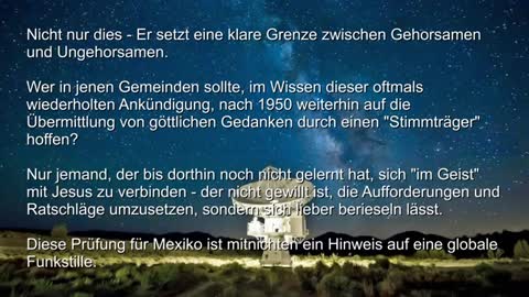 NACHRICHTENSPERRE VON GOTT ❤️ Vom 3. November 2016