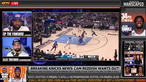 Knicks News: Knicks Trading Cam Reddish | Cam Responds | KFTV Reacts