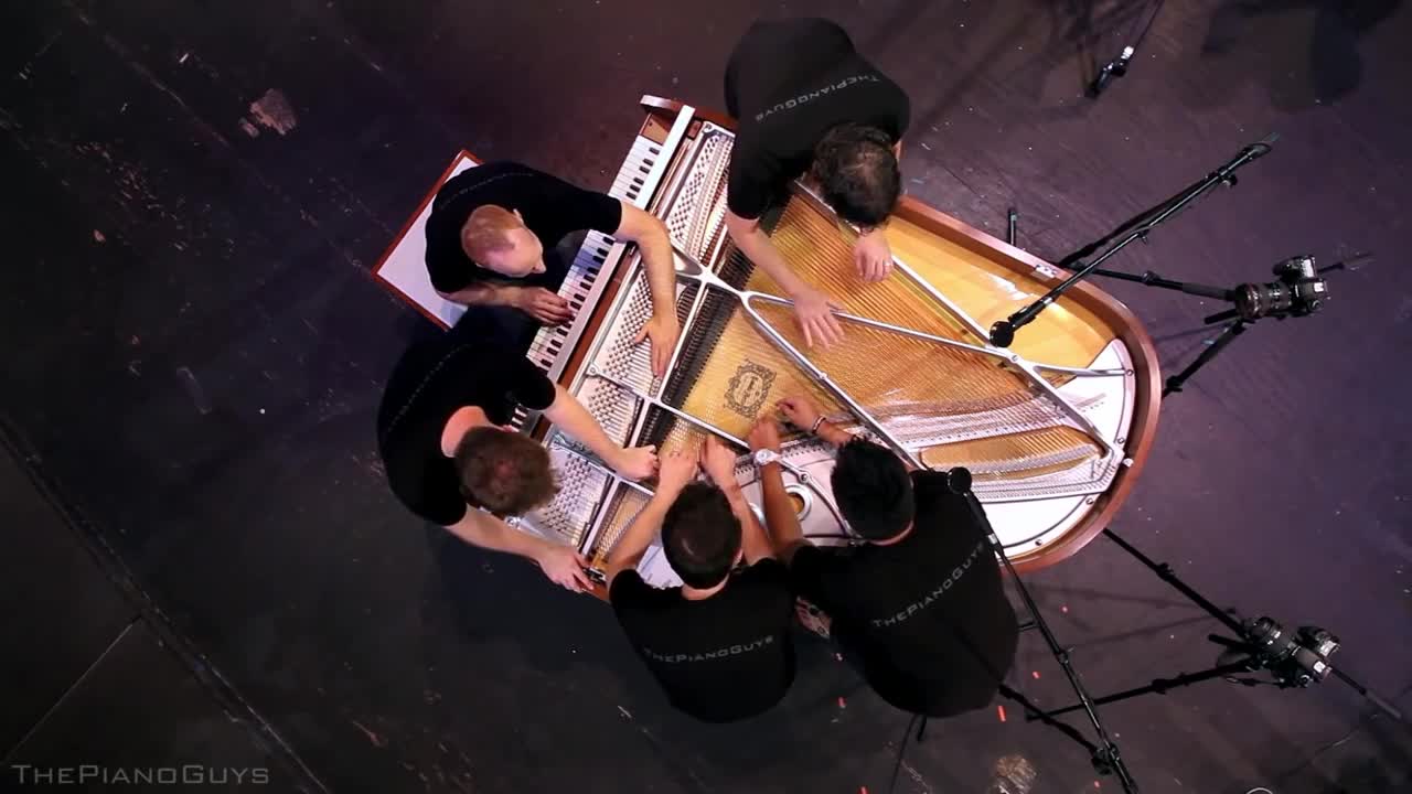 One Direction - What Makes You Beautiful (5 Piano Guys, 1 piano) - The Piano Guys