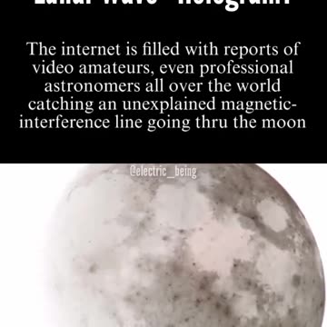 HOLOGRAPHIC PLASMA MOON AND THE LUNAR WAVE - Redpill Drifter