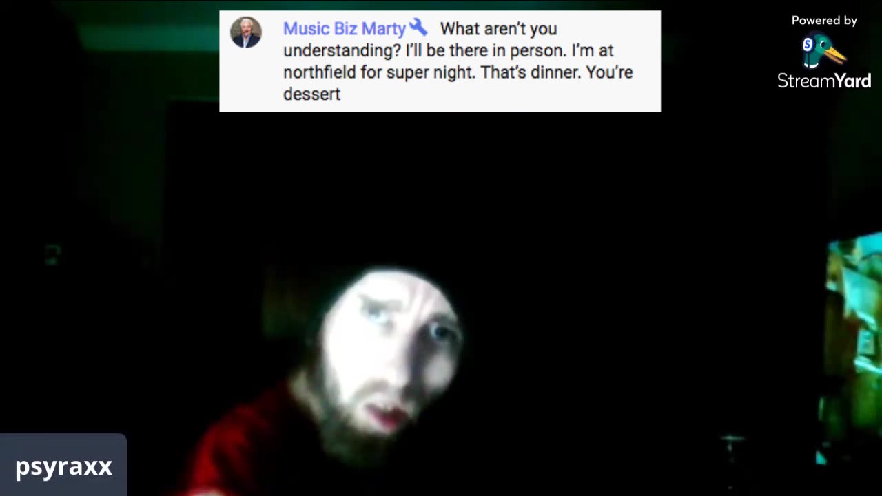 [Cyraxx Youtube 2021-9-5] SETTLING THE SCORE W/ Marty's chat