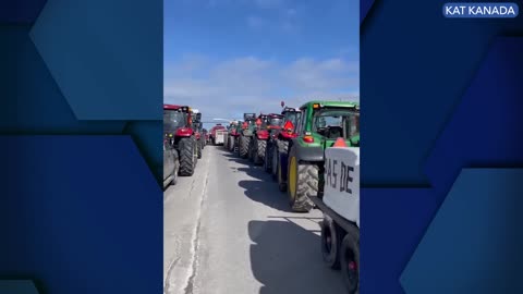 Canadian farmers are FINALLY RISING UP against the government!