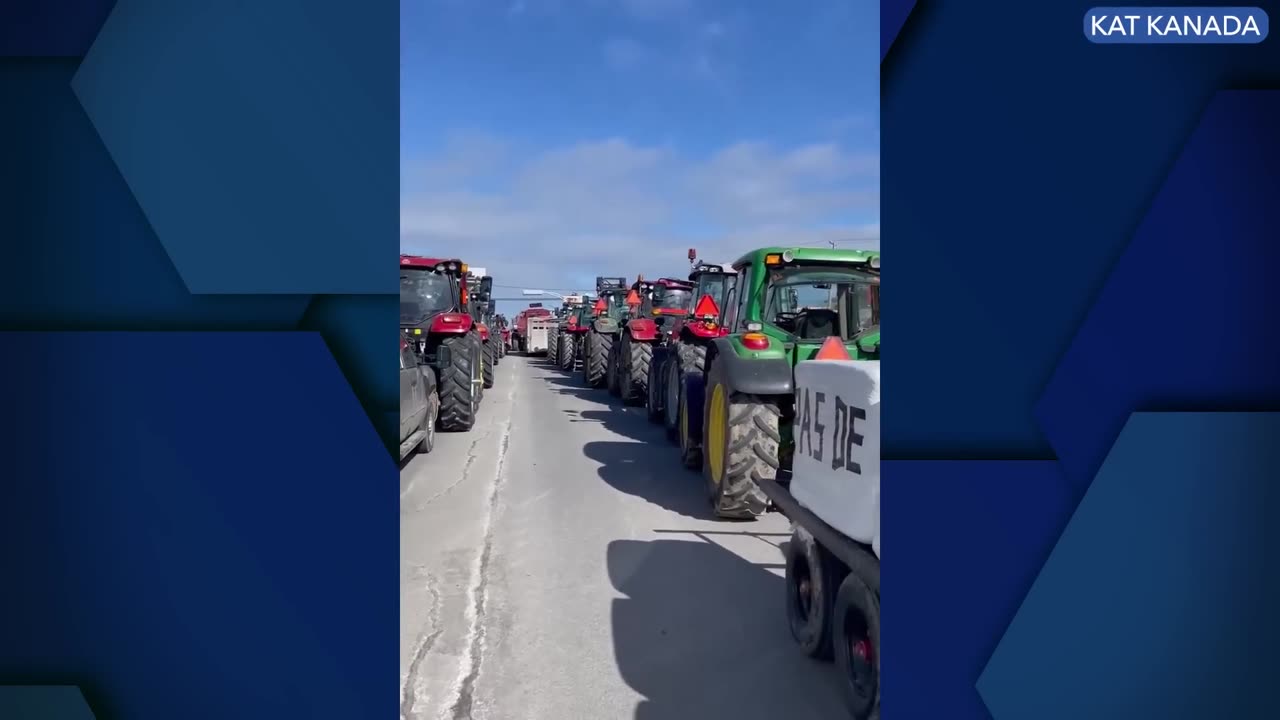 Canadian farmers are FINALLY RISING UP against the government!