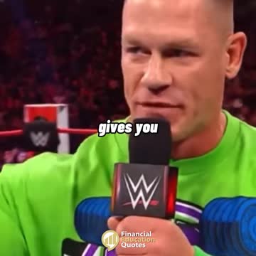 Failure Gives You Two Options - John Cena