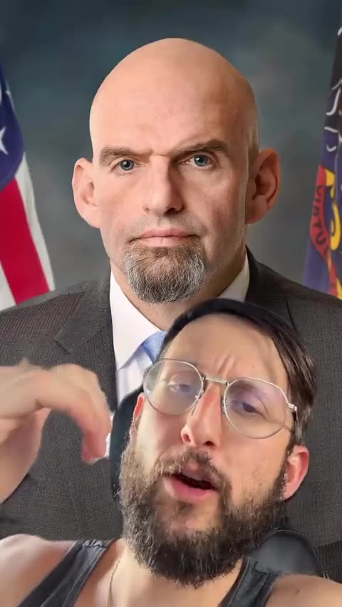 HiRezTheRapper - John fetterman is a clone 😂