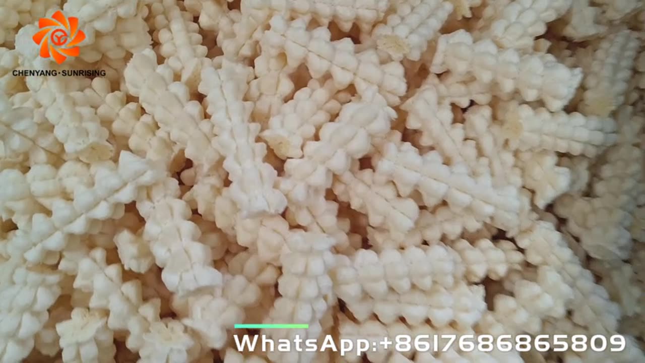 Puffed corn cobs snacks stick food making machine production line equipment