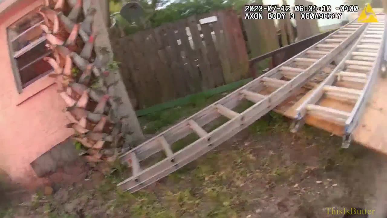 Daytona police release bodycam video as officer arrest the suspect from a triple homicide shooting