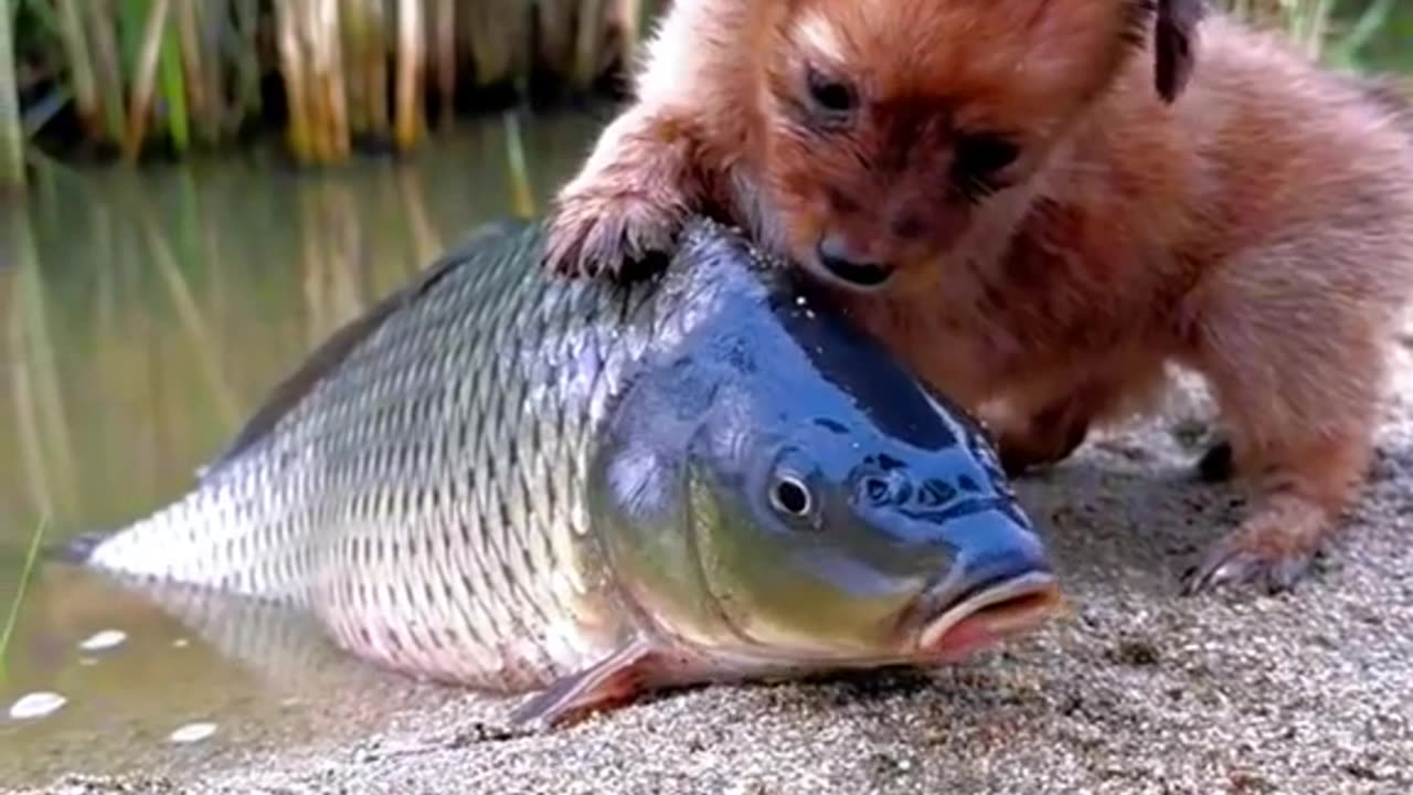 Humanity has no section or religion | Love between a dog and a fish | 2023